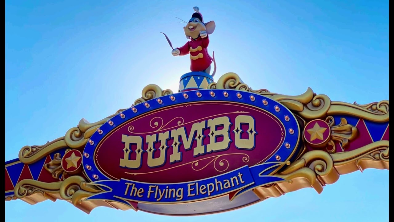 Disneyland Timothy Mouse Spiel from The Dumbo Ride