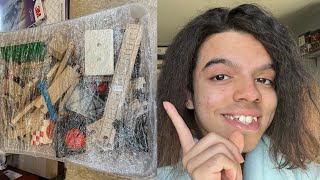 Finding A Wooden Railwayertl Bin At A Local Thrift Store