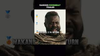 Ranking DOOMSDAY Trailer 🗿🔥 #shorts