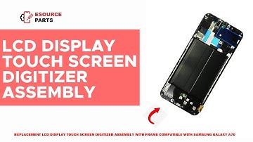 Galaxy A70 SM-A705W LCD Screen Digitizer Assembly With Frame Part Review