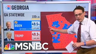 2M Votes Already Cast As Georgia Voters Turn Out To Vote Ahead Of Senate Runoffs | Stephanie Ruhle