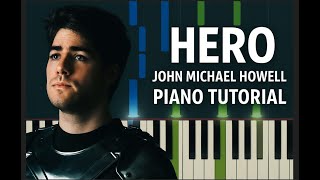 Hero – John Michael Howell | Piano Accompaniment Tutorial + Sheet Music