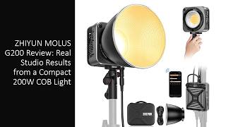 ZHIYUN MOLUS G200 Review: Real Studio Results from a Compact 200W