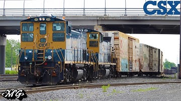 EMD End Cabs and Remote Ops at CSX Niagara