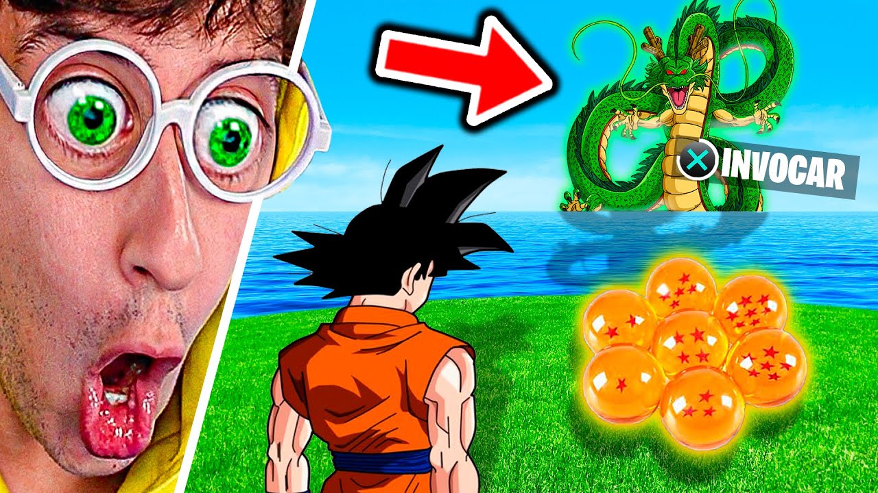 Encuentro las 7 Bolas de Dragon... y pasa ESTO!! 😲 (Fortnite con Maki y Mikeltube)