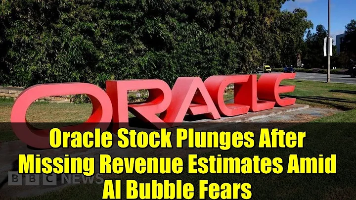 Oracle Stock Plunges After Missing Revenue Estimates Amid AI Bubble Fears