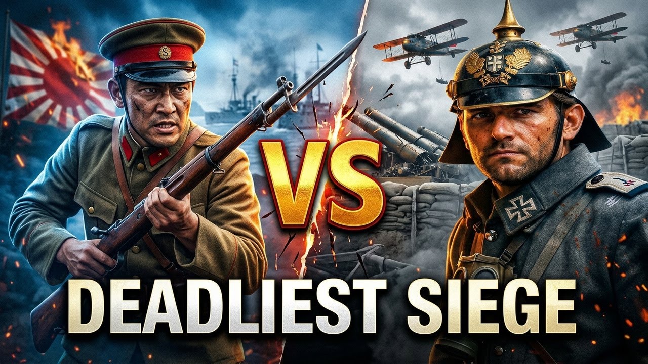 Battle of Tsingtao 1914: WWI's Deadliest Siege in China - YouTube