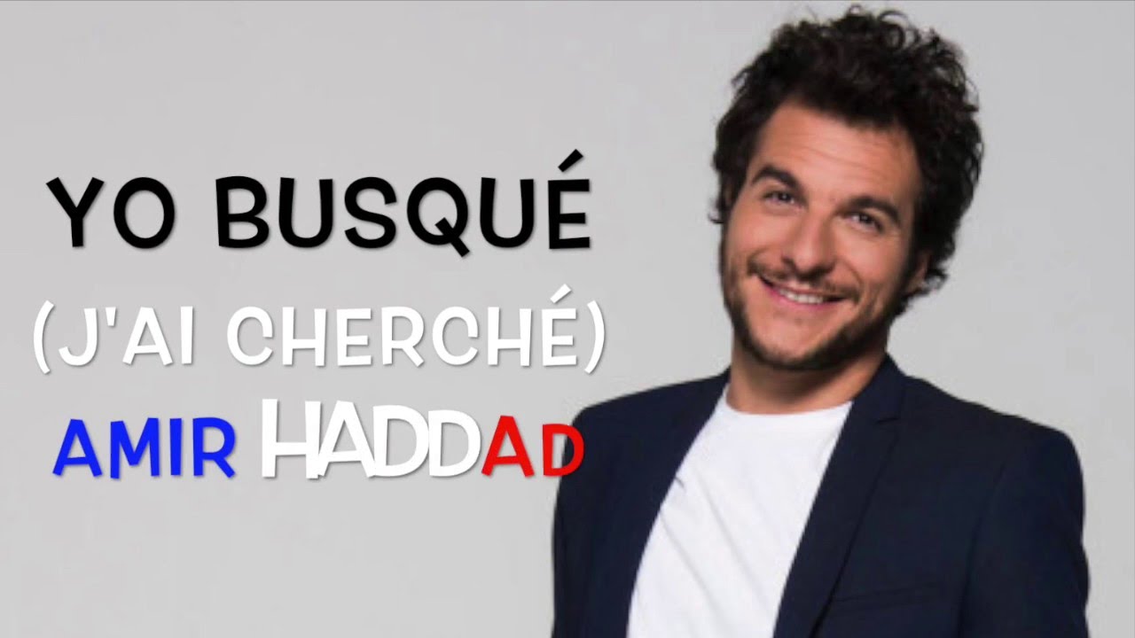 j ai cherché amir paroles