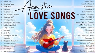 New Acoustic Music 2024 🎈 Most Beautiful English Acoustic Love Songs Cover 🎈 Trending Songs 2024