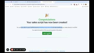 Using the Sales Script Generator with noCRM screenshot 4