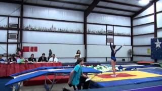 2nd Pass Double Mini Level 6 2011 South Texas State TNT Meet