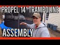 Propel 14 FT Trampoline Assembly|Setup.
