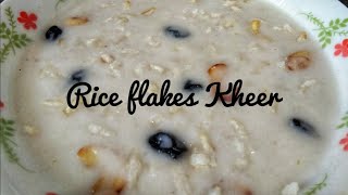 Rice Flour & Rice flakes Kheer