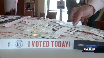 Early voting steady, Kentucky projecting biggest turn out in decades