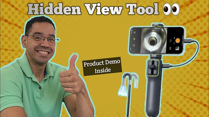 Anykit 2-Way Articulating Borescope – See Where You Can’t!