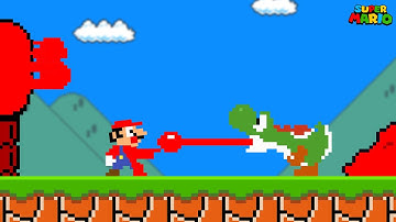 Super Mario Bros., But Mario Can