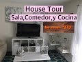 *House Tour*2017 Sala,Cocina,Comedor *LA CRUZ TV*