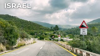 Scenic Drive Mount Carmel National Park 🇮🇱ISRAEL 4K