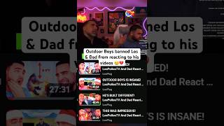 Los Dad FINDS OUT Outdoor Boys REMOVED Their Reactions 😢 #lospollostv #funny #viral