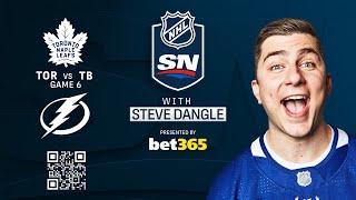 Watch Maple Leafs vs. Lightning  Game 6 LIVE w/ Steve Dangle  presented by bet365