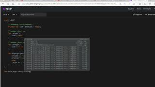 Kotlin (Programming Language) Project 41: 'Kotlin Class and Object' Created by Trishanth Kumar