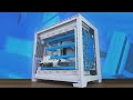 Simply Bliss! DIVINE O11 Mini Snow Time-lapse Build | RTX 3080, 11700K