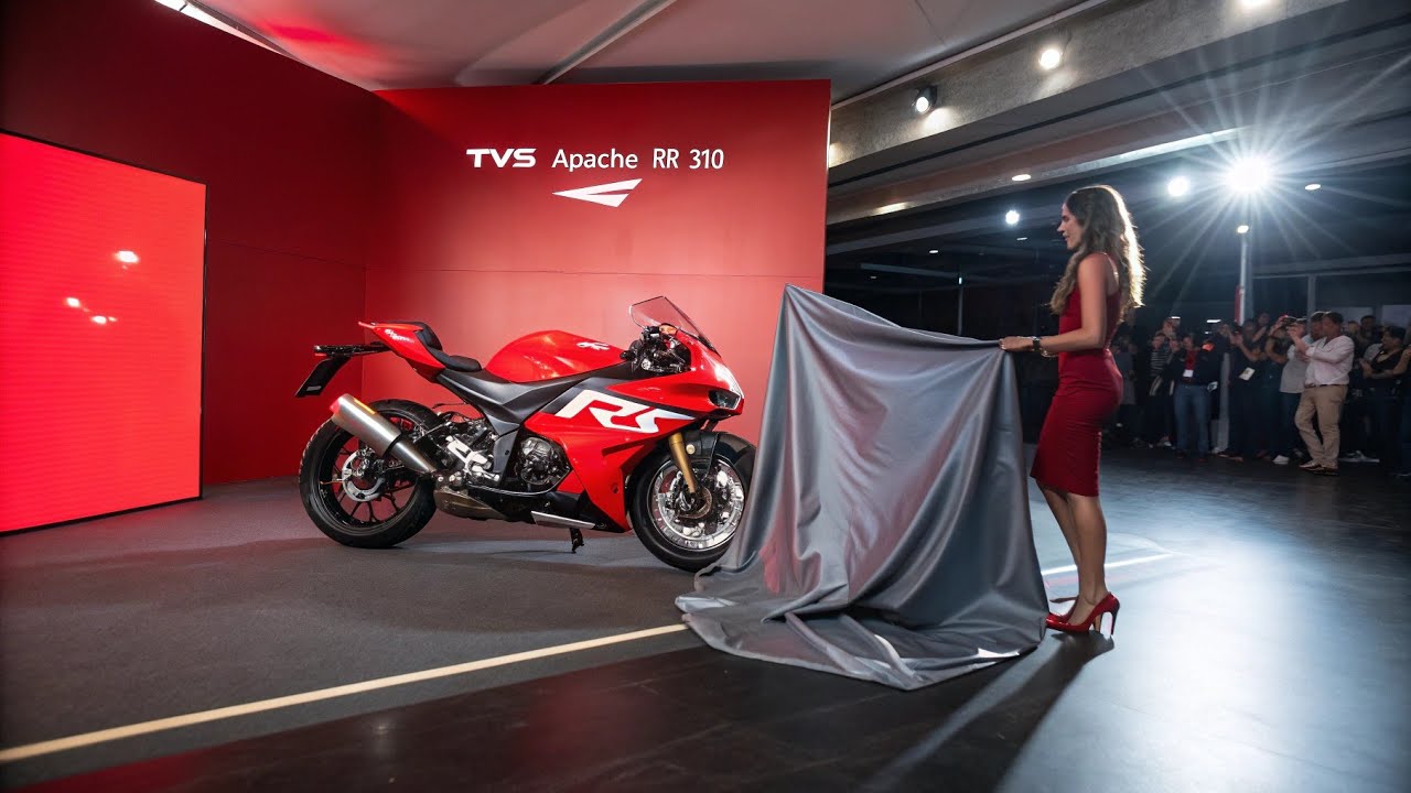 2025 TVS Apache RR 310 REVEALED! | Most Aggressive Apache Ever?