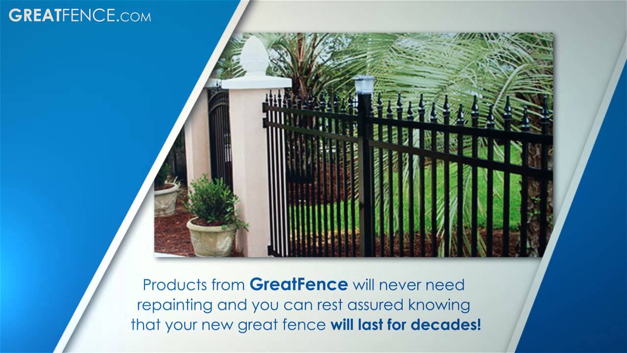 Aluminum Pool Fencing Panels GreatFence