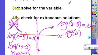8-5 solving exponential and logarithmic equations