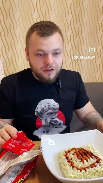Корейский «доширак» buldak hot 🥵 #cooking #foodblogger #streamer # ...