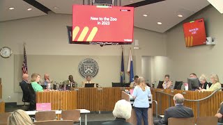 Friends of the Topeka Zoo present annual update to Topeka City Council