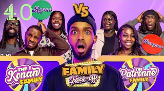 Adeola Patronne vs Krept & Konan | Family Face Off | @channel4.0