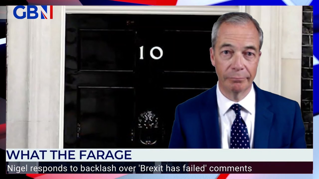 Nigel Farage: Brexit itself isn't a failure, it's the Tory's implementation that's been a failure
