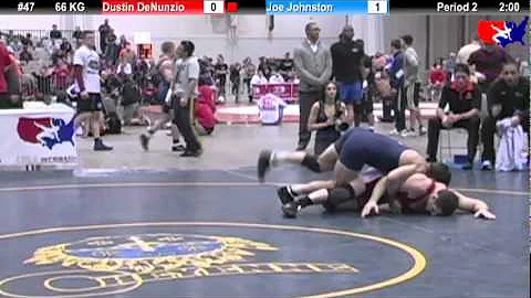 FS Qualifier 66 KG: Dustin DeNunzio vs. Joe Johnst...