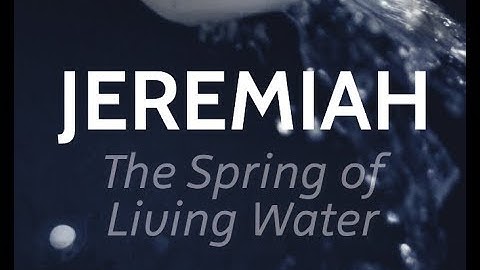 Jeremiah 2: Digging Broken Cisterns