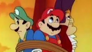 Chris Pratt is Mario but in the old animated Mario series