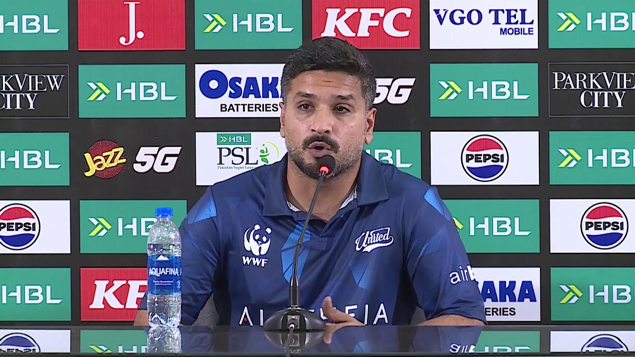Raees Raza Multan Rumman Raees Press Conference | Multan Sultans vs Islamabad United ...