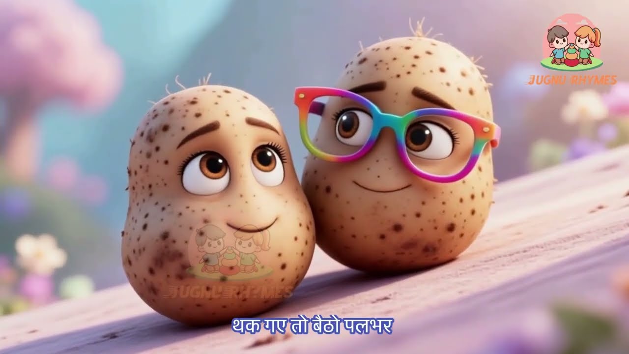 कद्दू जी गोल-मटोल 🎃 | mix rhymes हिंदी कविताएँ  | Hindi Rhymes |  Kids Cartoon Rhymes |