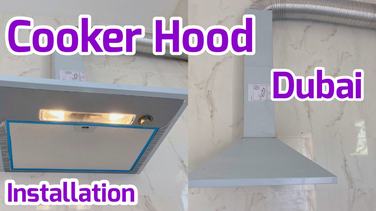 Cooker hood installation Dubai/Fixing of Ceiling Lights Dubai/How to Fix Kitchen Cookerhood Dubai