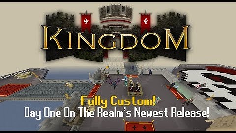 The Flood Gates Have Opened! For This New Rsps! Day 1 | Kingdom Rsps | The Realm |