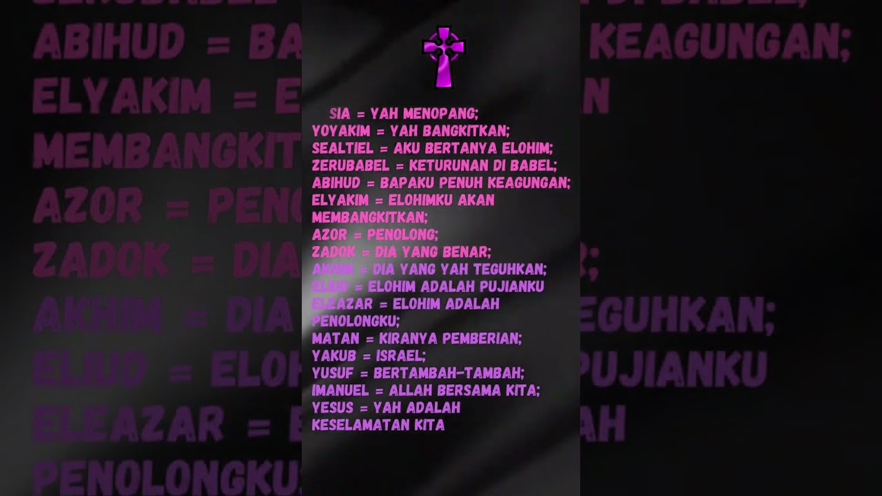 arti nama leluhur