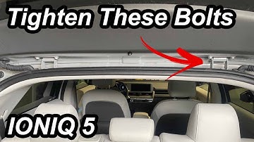 Infamous Ioniq 5 Trunk Rattle Fixed By Tightening Some Bolts For One Owner!