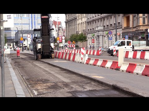 Metamorfoza głównej ulicy w Katowicach 22.07.2022