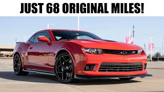 2015 Chevrolet Camaro Z28 with 68 ORIGINAL MILES! (A/C equipped)