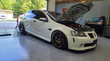2009 G8 GT, RCR cam,  3600 stall converter, VCM, SW headers and X pipe, Solo Js.  Dyno tune and pull