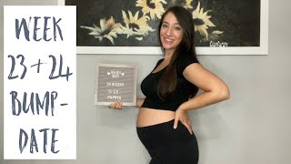 1st Baby | Week 23 & 24 Bump-date | Vascular Ring & Vasa Previa Updates | Becoming a SMBC