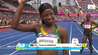 Women s 800m Full Heat   Commonwealth Games   Athletics Birmingham 2022