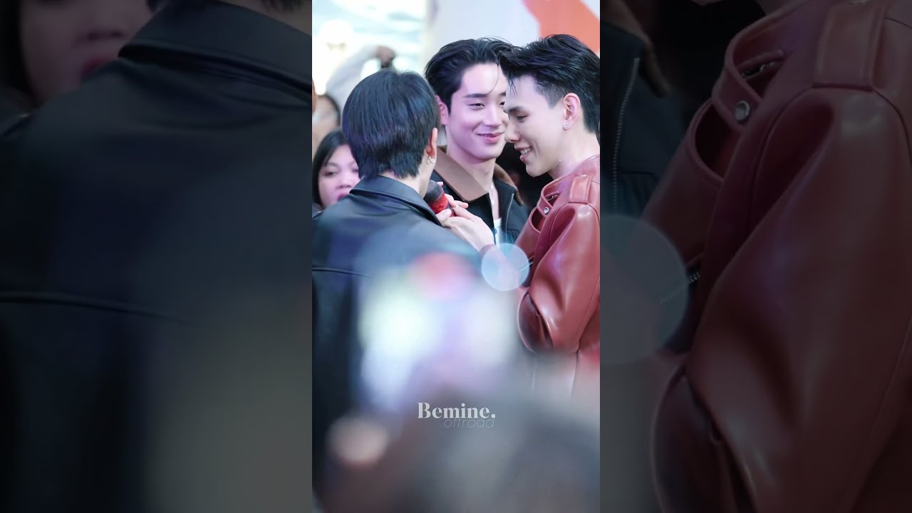 est smiles sweetly while watching daouoffroad 🤣DAOU PREMIERE EVENT #DAOU_นิราศรักเอย_DDAY #est_rvp