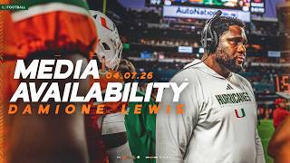 Damione Lewis | Media Availability | 04.07.26