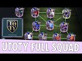 FULL ULTIMATE TOTY SQUAD / ПОЛНЫЙ состав из ТОТИ за 600 МЛН!! - FIFA MOBILE 20: UTOTY TEAM